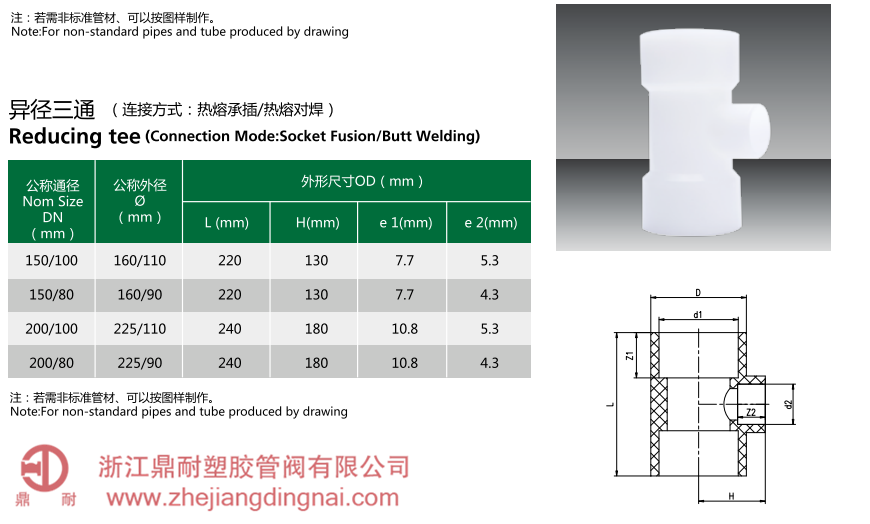 PVDF  異經(jīng)三通